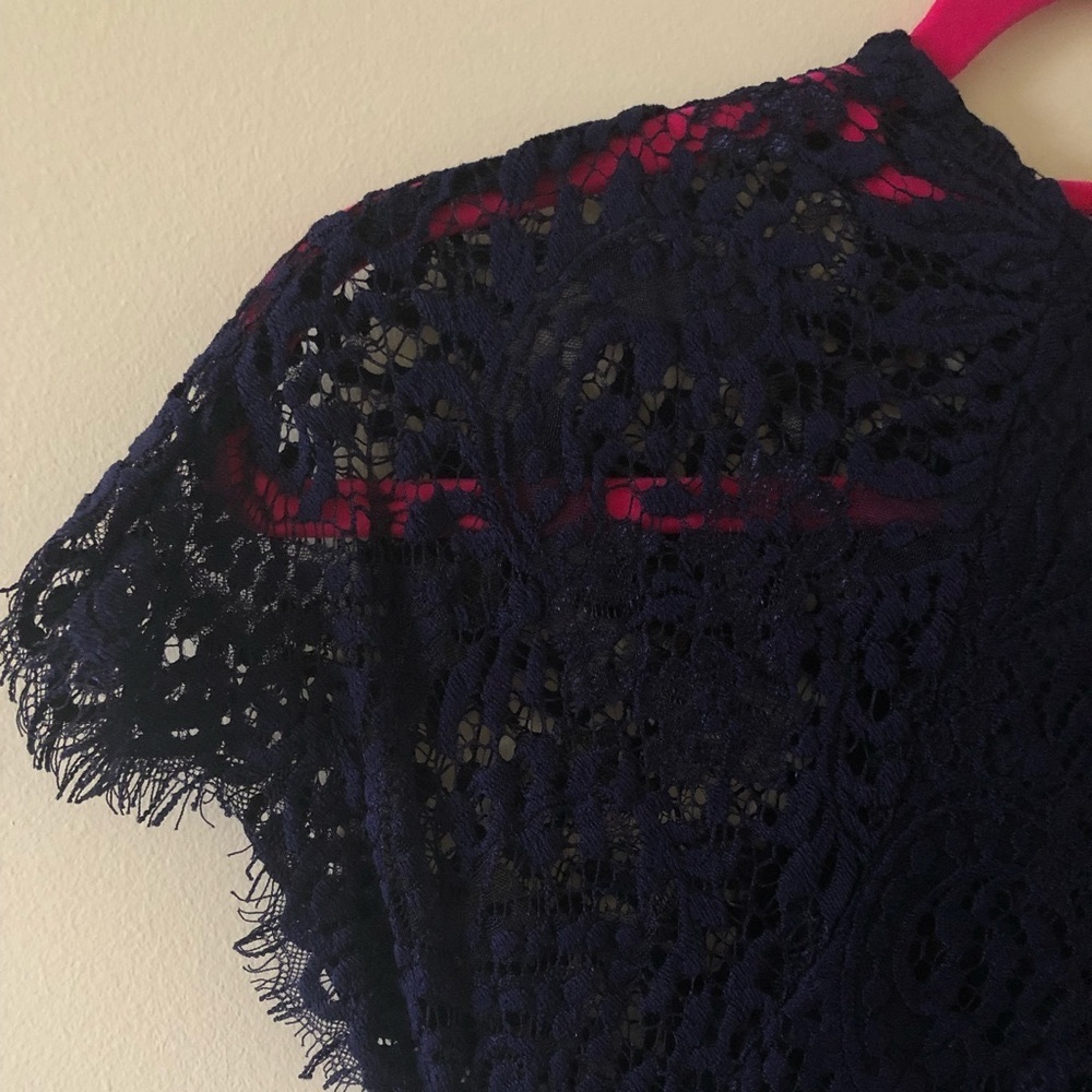 NWT Boohoo lace wrap skirt dress